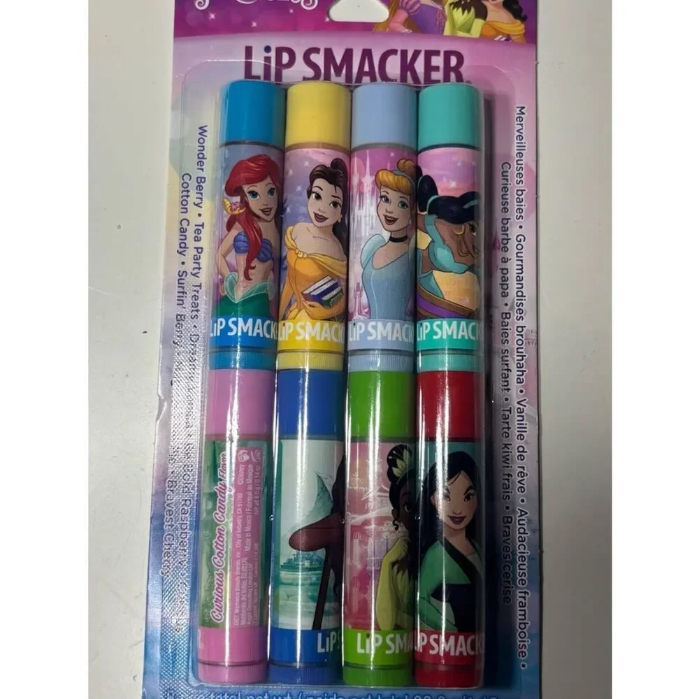 New Lip Smacker Disney Princess Lip Balm 8-Pack - Multicolor